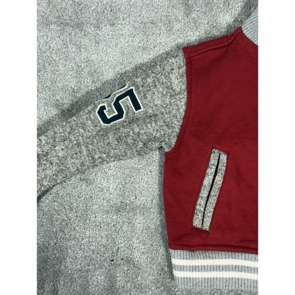 Tommy Hilfiger Baby Boy Varsity Jacket Red 2T - Picture 4 of 7